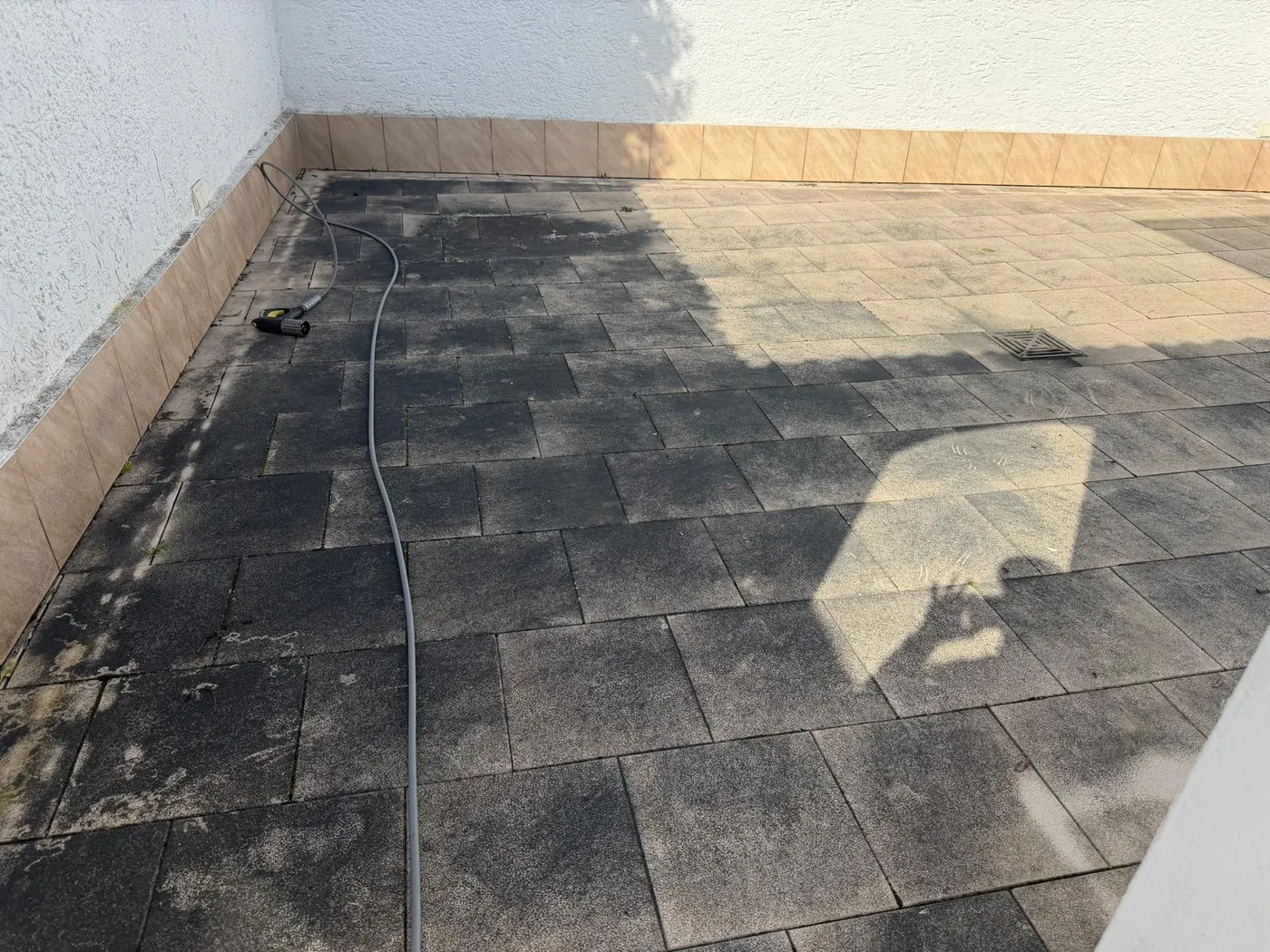 Terrassenreinigung